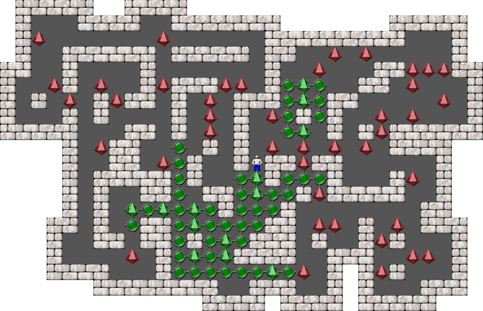 Сокобан Thinking Rabbit Arranged уровень 549